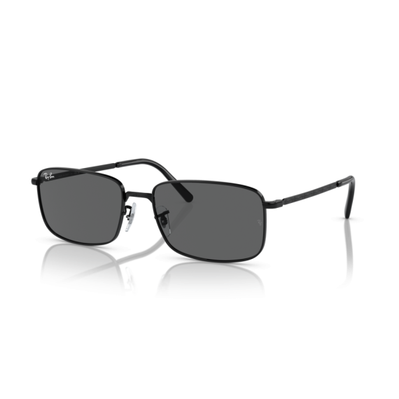 Ray-Ban RB 3717 002/B1 Güneş Gözlüğü, Cinsiyet: Unisex, Ekartman: 57